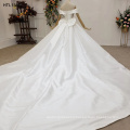 Jancember HTL1544 Heavy Stain Ball Gown High Quality Wedding Dress In Sale